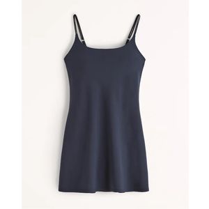 NWT Abercrombie & Fitch Navy Traveler Mini Dress XS